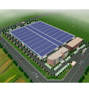 鄭州最優(yōu) 工廠廠區(qū)鳥瞰圖設計