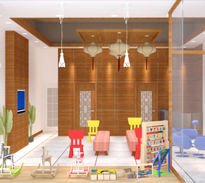 鄭州最優(yōu) 小兒推拿店設(shè)計(jì)