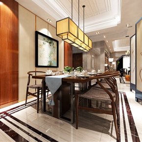 鄭州最優(yōu) 中式家裝設(shè)計(jì)效果圖