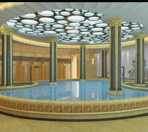 鄭州最優(yōu) 高端洗浴中心效果圖