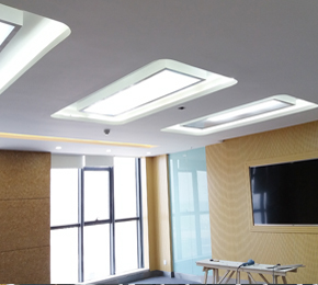 鄭州裝修 鄭州牛頓國際北大科技園裝修案例及設(shè)計(jì)方案會(huì)議室