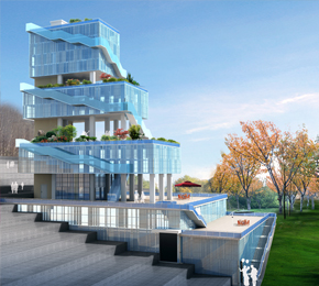 鄭州最優(yōu) 景觀建筑設(shè)計(jì)效果圖方案