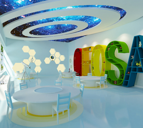 鄭州最優(yōu) 幼兒園科學(xué)教室設(shè)計(jì)效果圖