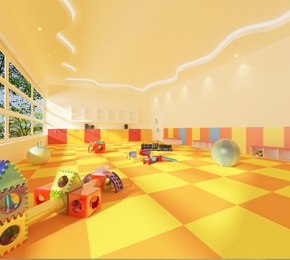 鄭州最優(yōu) 幼兒園親子DIY活動(dòng)室設(shè)計(jì)效果圖