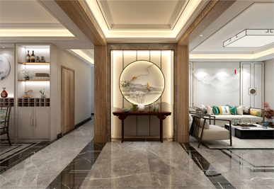 鄭州最優(yōu) 高端新中式設(shè)計(jì)方案效果圖