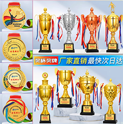 金屬獎(jiǎng)杯定制獎(jiǎng)牌定做