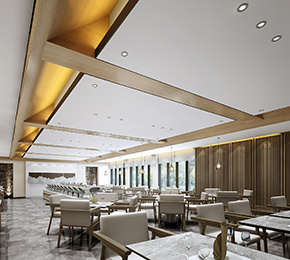 員工餐廳室內(nèi)效果圖