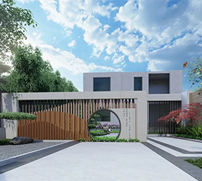 室外設(shè)計(jì)效果圖1