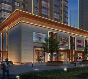 室外設(shè)計(jì)效果圖1