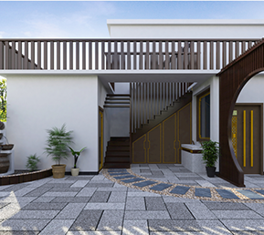 室外設(shè)計(jì)效果圖1